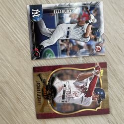 Jacoby ellsbury baseball cards 