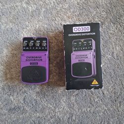 Behringer Overdrive Distortion Pedal 30$ OBO