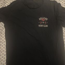 stranger things hellfire tee