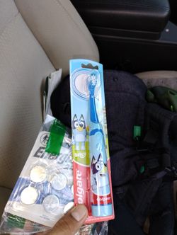 Bluey Toothbrush And Batteries