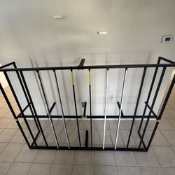 Full Size Bed Frame With 10 Inch Firm Memory foam mattress, Like new