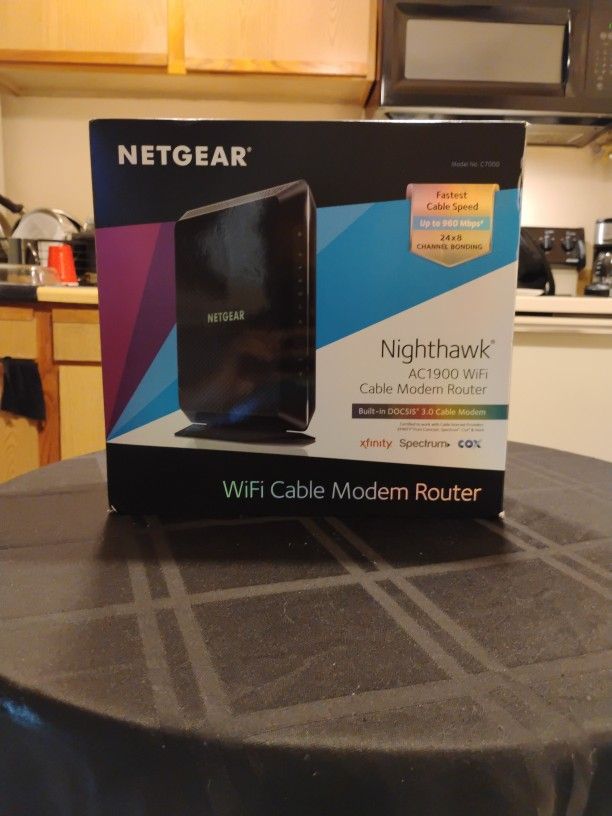 Netgear Nighthawk Ac1900 Wi-Fi Cable Modem Router