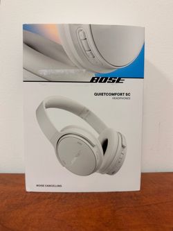 Bose Quiet Comfort Wireless Bluetooth Headphones in White Smoke Brand New Sealed