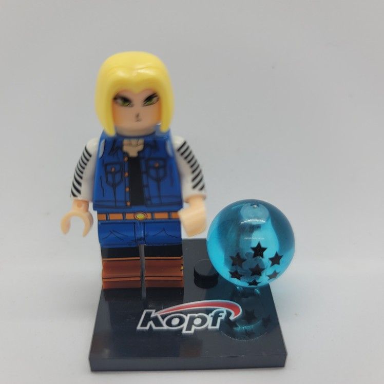 farvel Stifte bekendtskab undulate Android 18 Lego Minifigure for Sale in Oklahoma City, OK - OfferUp