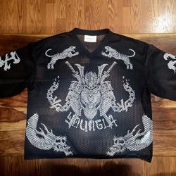 YoungLA Mens Mesh V-Neck