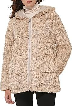 Kenneth Cole Women Mink Style Faux Fur