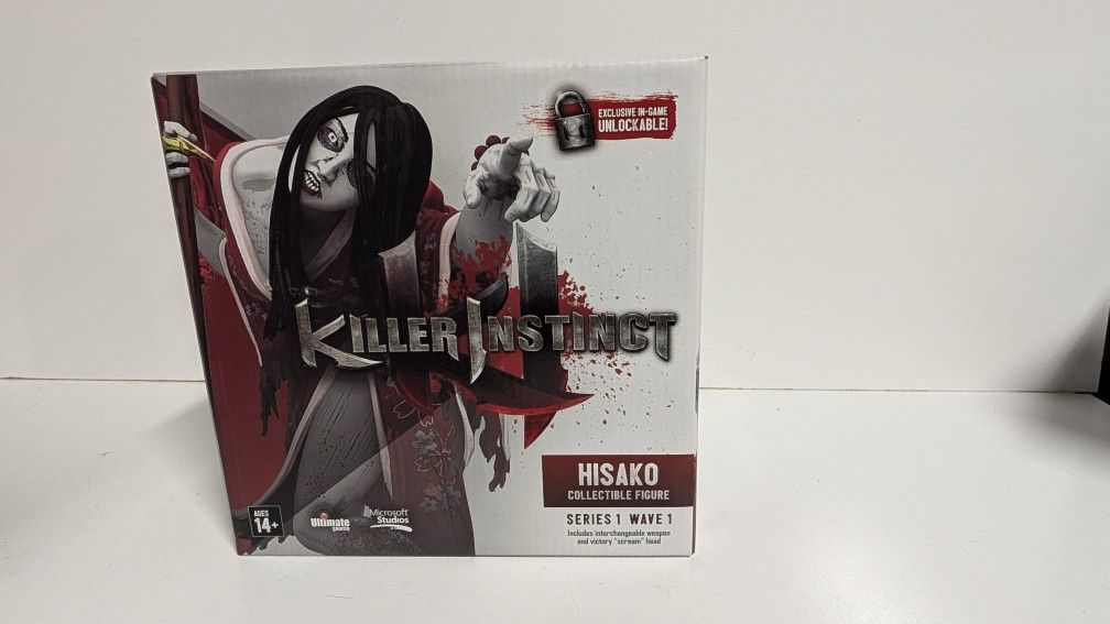 Killer Instinct Hisako Collectible Action Figure Series 1 Wave 1 New In Box