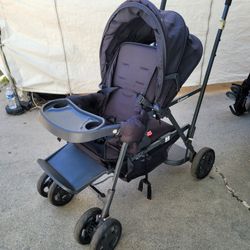 Sit and Stand Double Stroller