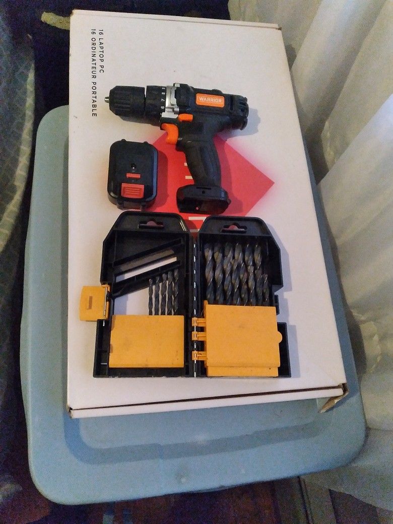 Warrior 12V 1.5ah Drill