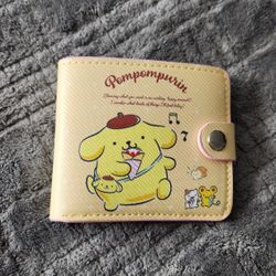 Pompompurin Clasp Wallet