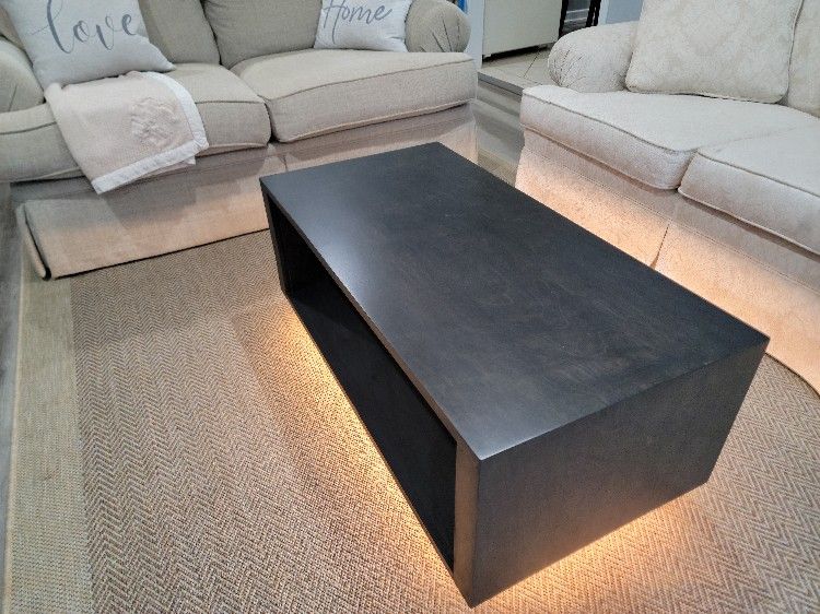 Floating Lighted Coffee Table