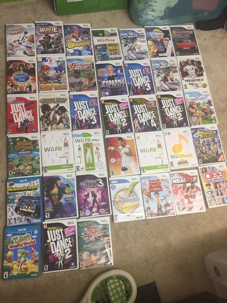 Nintendo Wii /Wii U Games 