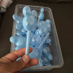 25 Pieces Mickey Plastic Decor 