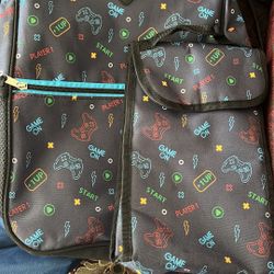 Backpack With Lunch Box
