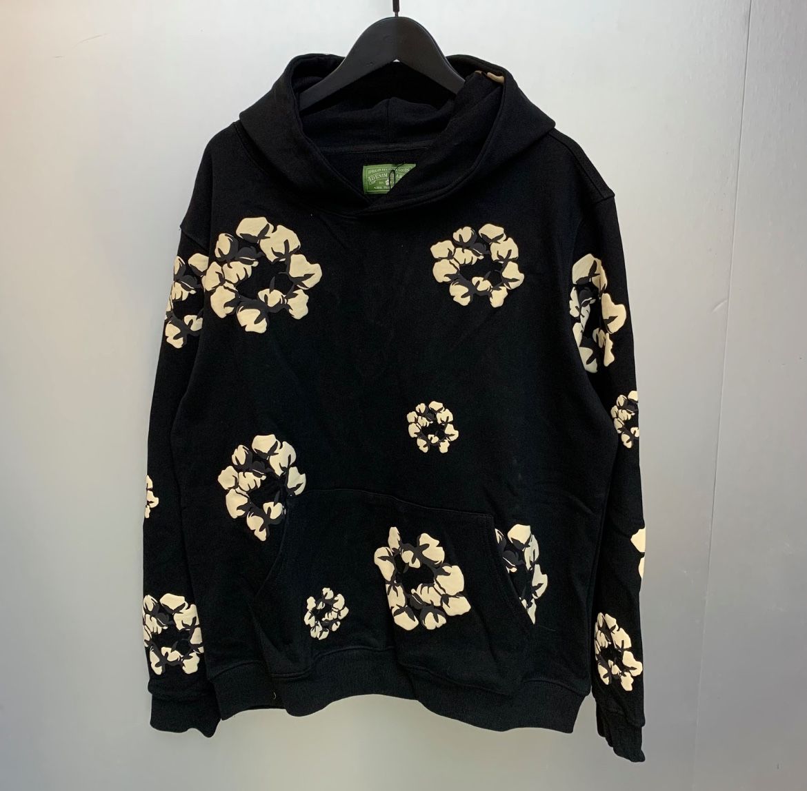 Denim Tears X Cactus Jack hoodie, black and yellow