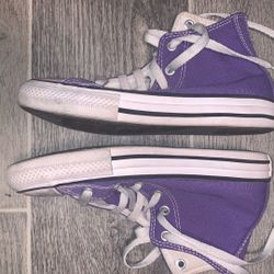 Purple Converse Size 13 Kids 