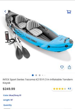 Tandem kayak