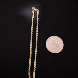 10k Gold Rope Bracelet 