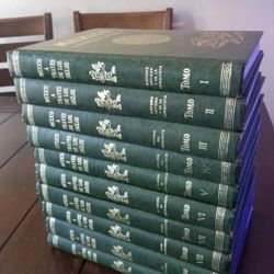 Extremely Rare Vintage History Of Mexico Encyclopedia  Mexico A Traves De Los Siglos COMPLETE 10 vol