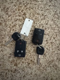 2022 Chevy Colorado Set Of Keys