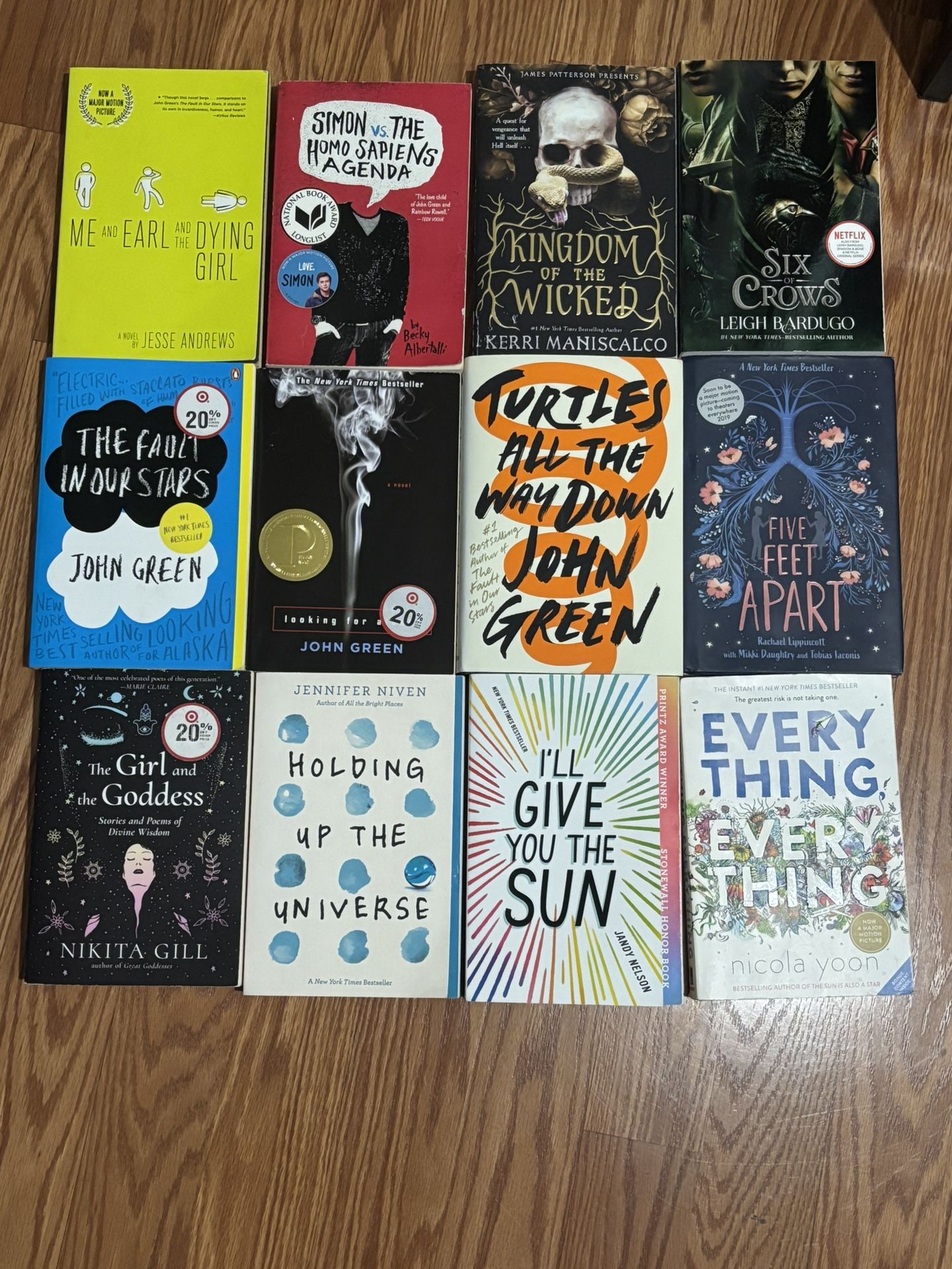 Popular YA Books for cheap!!! Good Condition! Only $4 a book or 2 for $6.