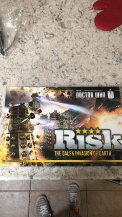 Risk game Dr Who version