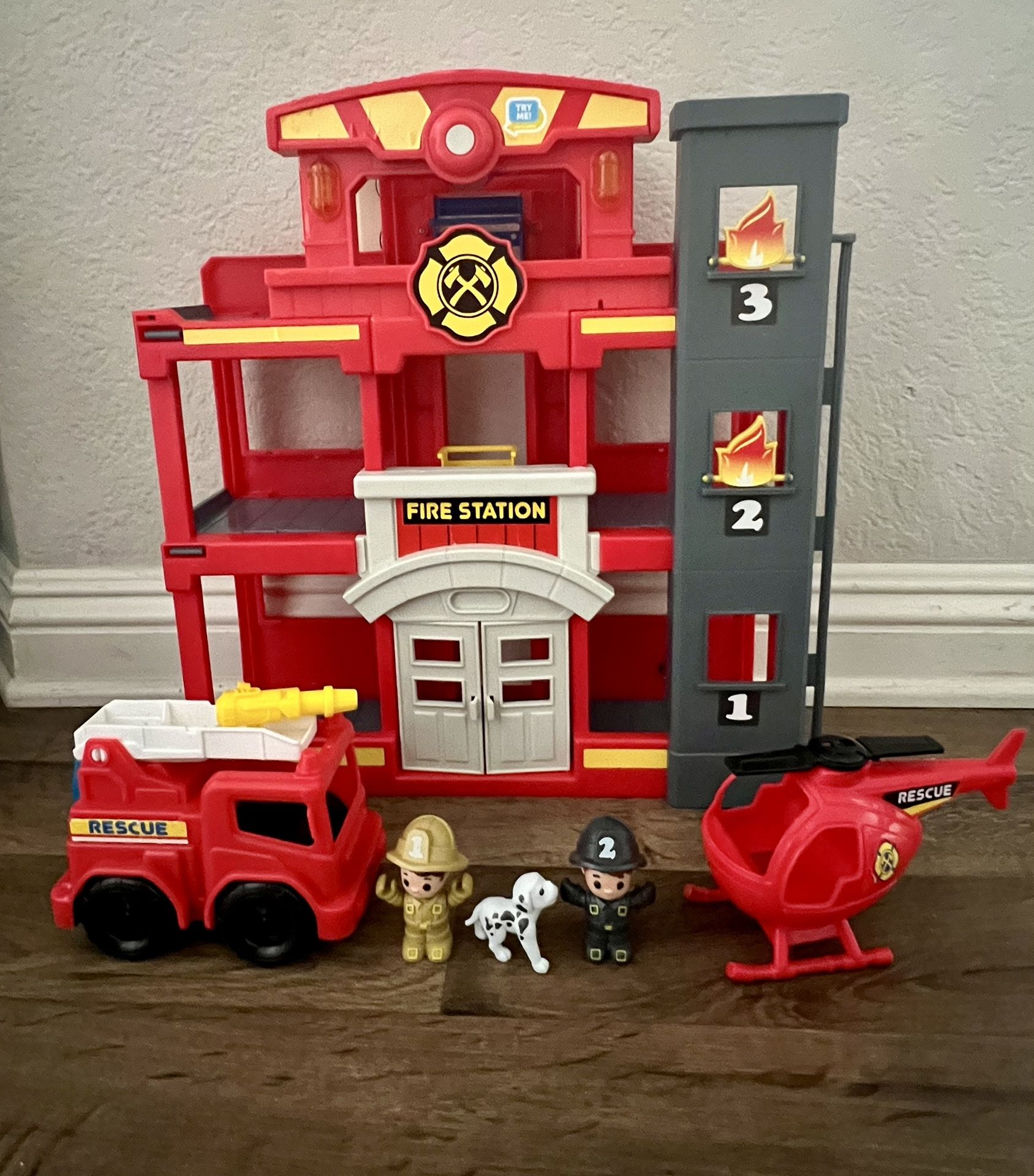 Fire Station Play Set