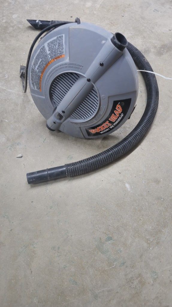 Bucket Head Vacuum