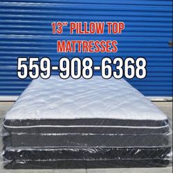 Queen Pillow Top Mattress $199