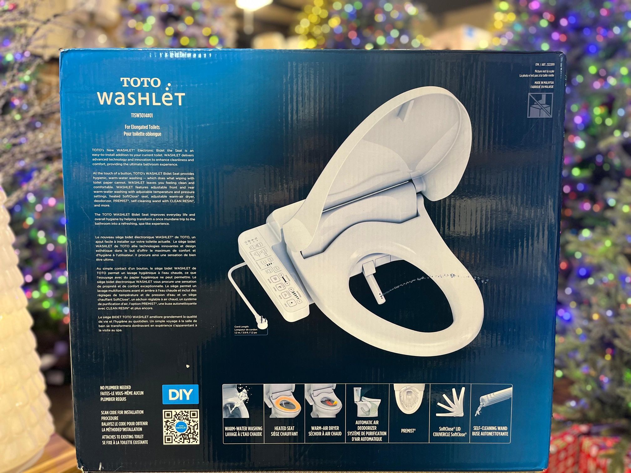 Toto Washlet Bidet Seat T1SW301401