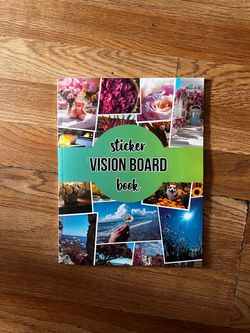 Vision board sticker book