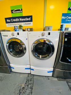 Washer and dryer no credit needed