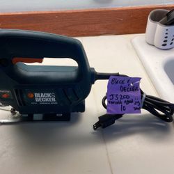 Black & Decker JS200 Variable Speed Jigsaw