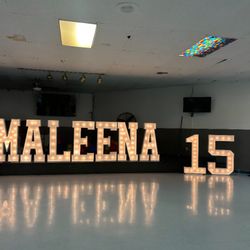 Big Letters And Numbers 