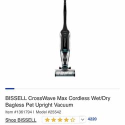 Bissell Cross Wave