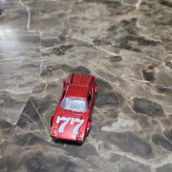 RED 77 De Tomaso Pantera, Die-Cast Metal Car 