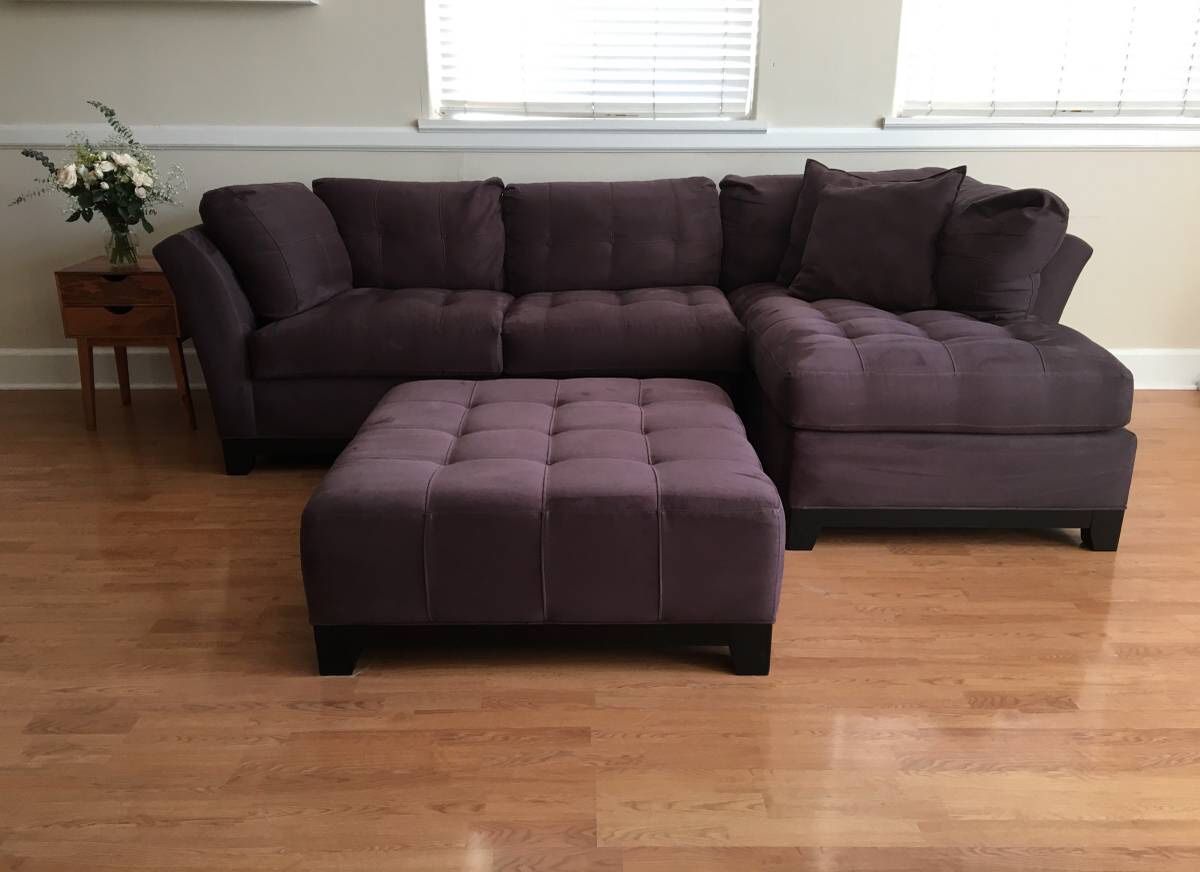 Rooms to Go Couch and Ottoman