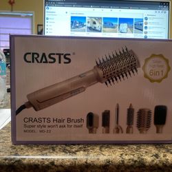 Crests Hair Brush 6 In 1