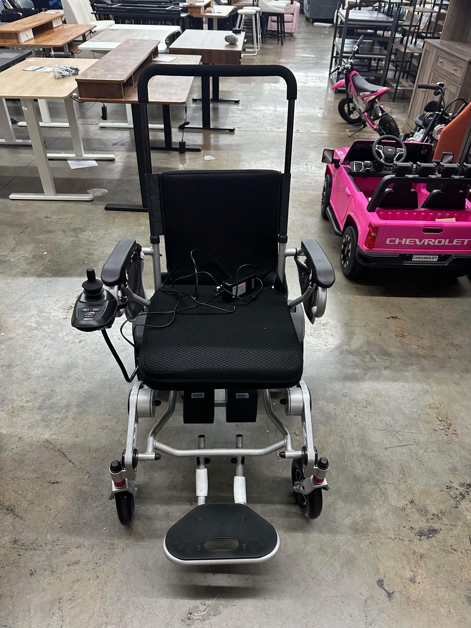Power Electric Wheelchair Lightweight Foldable All Terrain Motorized Wheelchair for Seniors Compact Portable Airline Approved