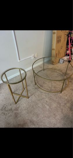 Set of 2 tables-Coffee and End Table