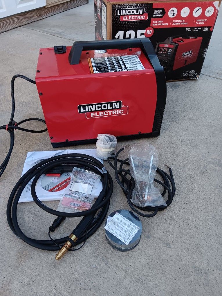 Lincoln 125 HD ELECTRIC WELD PAK for Sale in Hemet, CA OfferUp