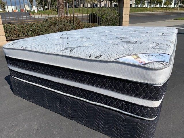 Full Orthopedic Bamboo Pillow Top!!