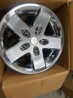 2016 Jeep wrangler stock rims