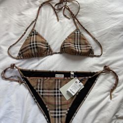BURBERRY BIKINI SIZE M