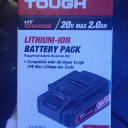 Hyper Tough 20v Max 2.0ah Battery Pack 