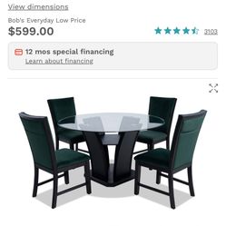 5 Piece Dining Set 