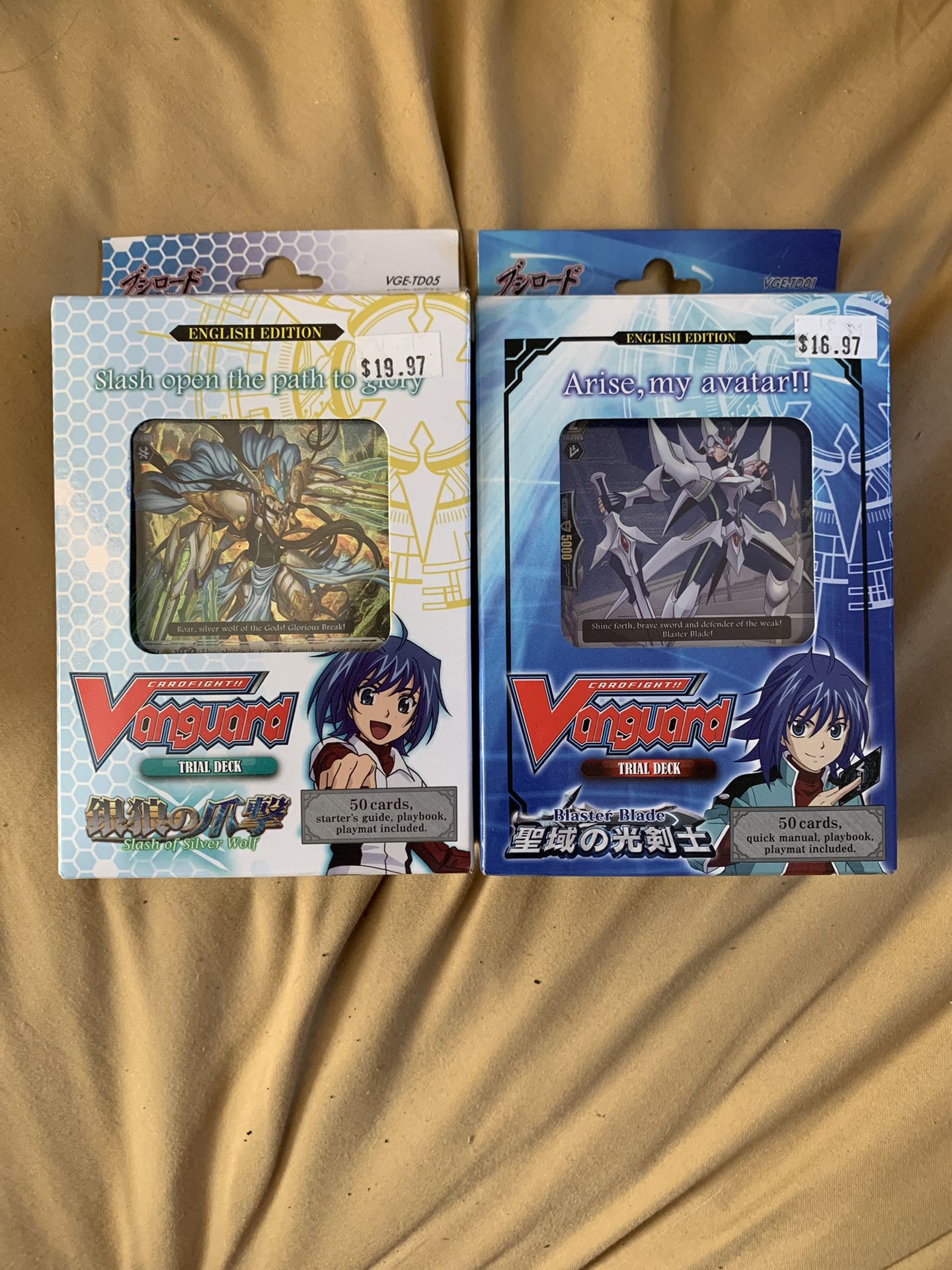 Cardfight!! Vanguard Cards And Trial Decks