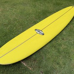 8’-10" Jeff Biggs Surfboard, longboard