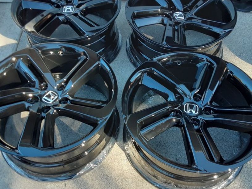 Rinse 19 Gloss black For Honda Accord Sports Wheel's