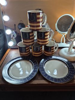 Stoneware mugs